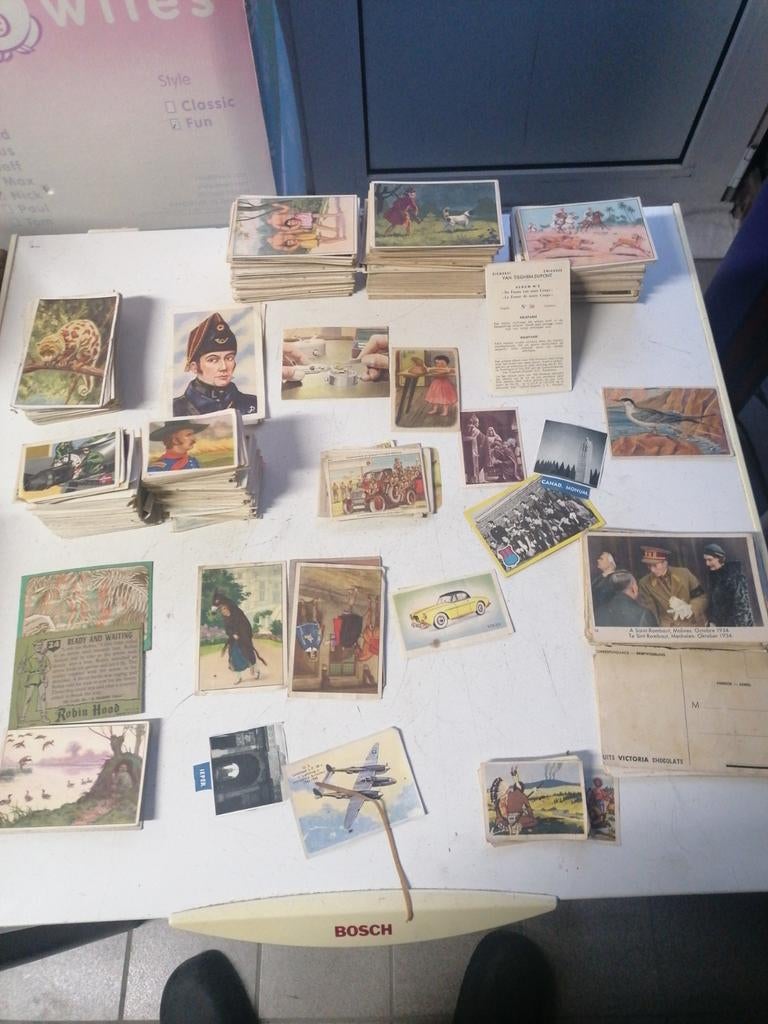 Lotje oude prenten zie foto's, Diversen, Wenskaarten, Ophalen of Verzenden