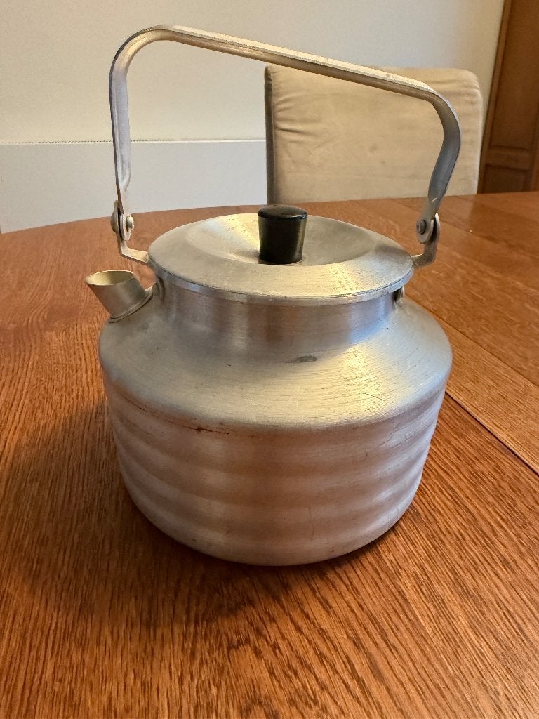 kampeer waterketel, vintage/retro, Ophalen of Verzenden, Gebruikt