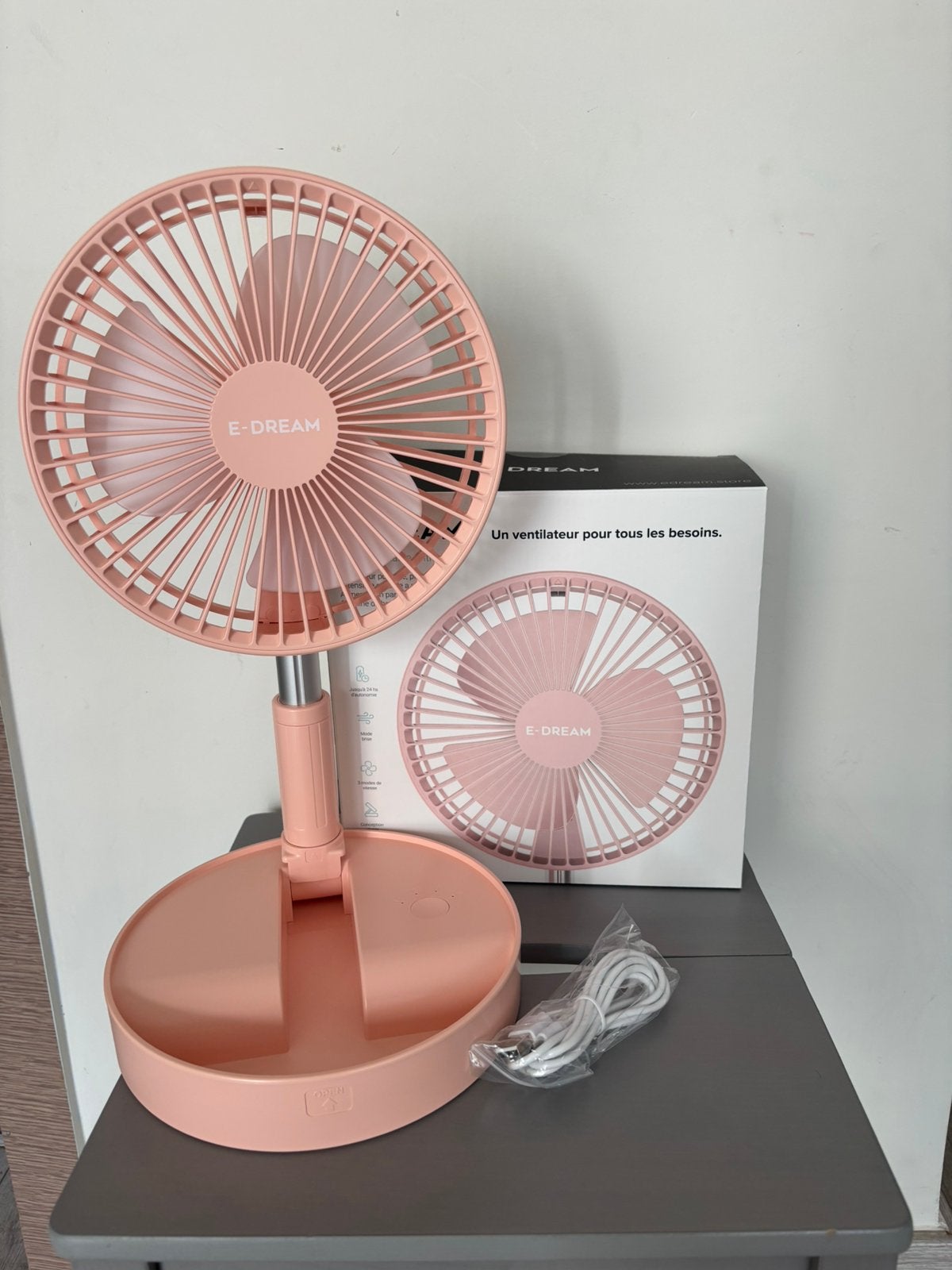 Ventilateur portable s’agrandir 3 fois prix magasin 69,95€, Electroménager, Ventilateurs, Enlèvement ou Envoi, Comme neuf
