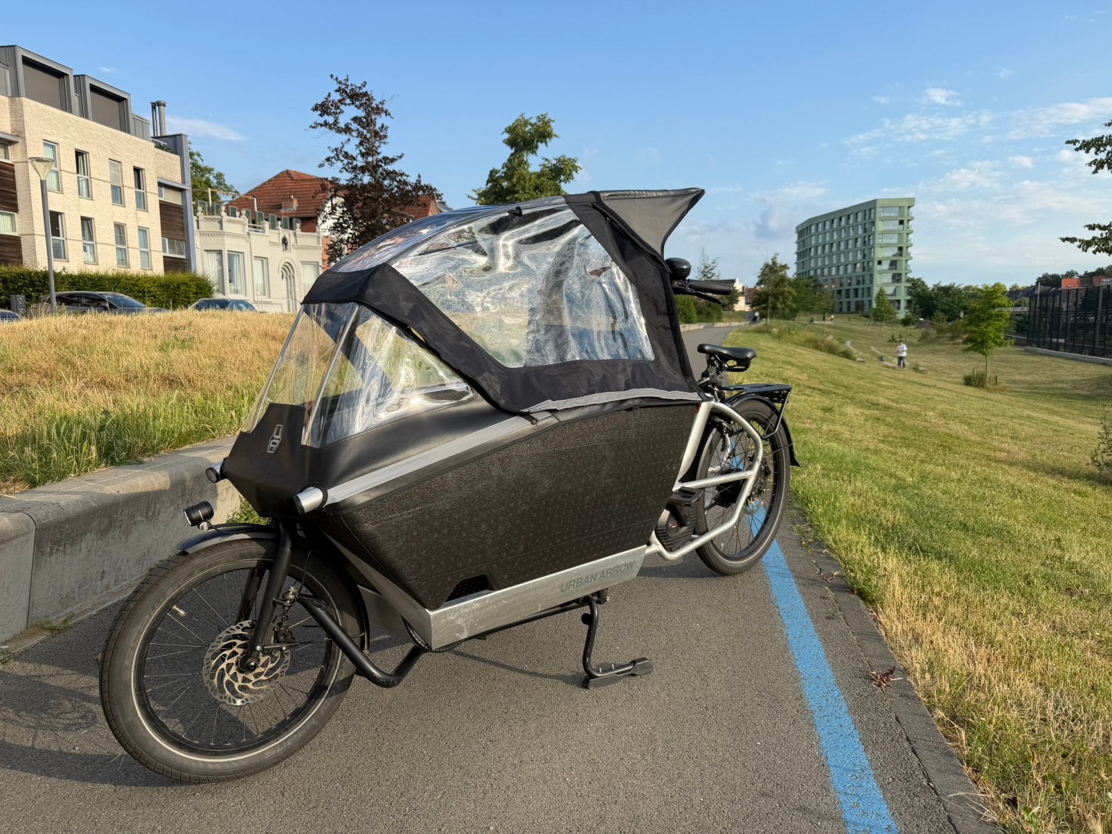 Urban Arrow anniversary edition uit 2023, Fietsen en Brommers, Fietsen | Bakfietsen, Zo goed als nieuw, Ophalen