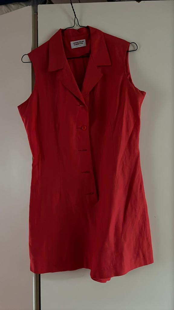 Jumpsuit maat smal, Kleding | Dames, Jumpsuits, Ophalen, Zo goed als nieuw, Maat 36 (S), Rood