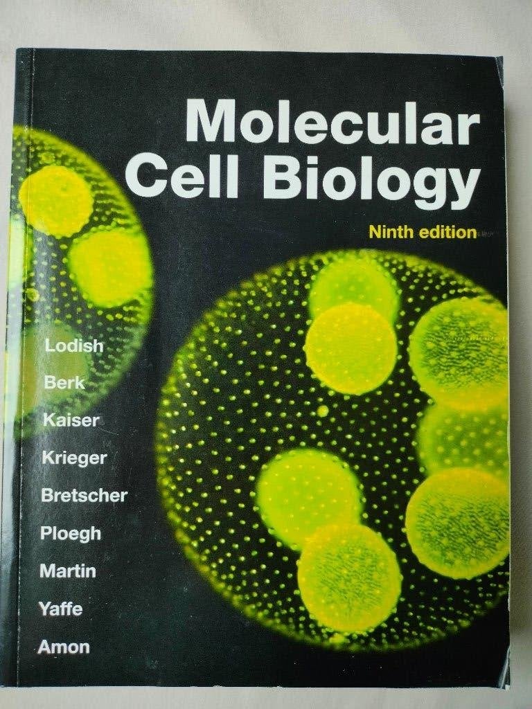 Molecular cell biology, Enlèvement ou Envoi, Comme neuf, Enseignement supérieur