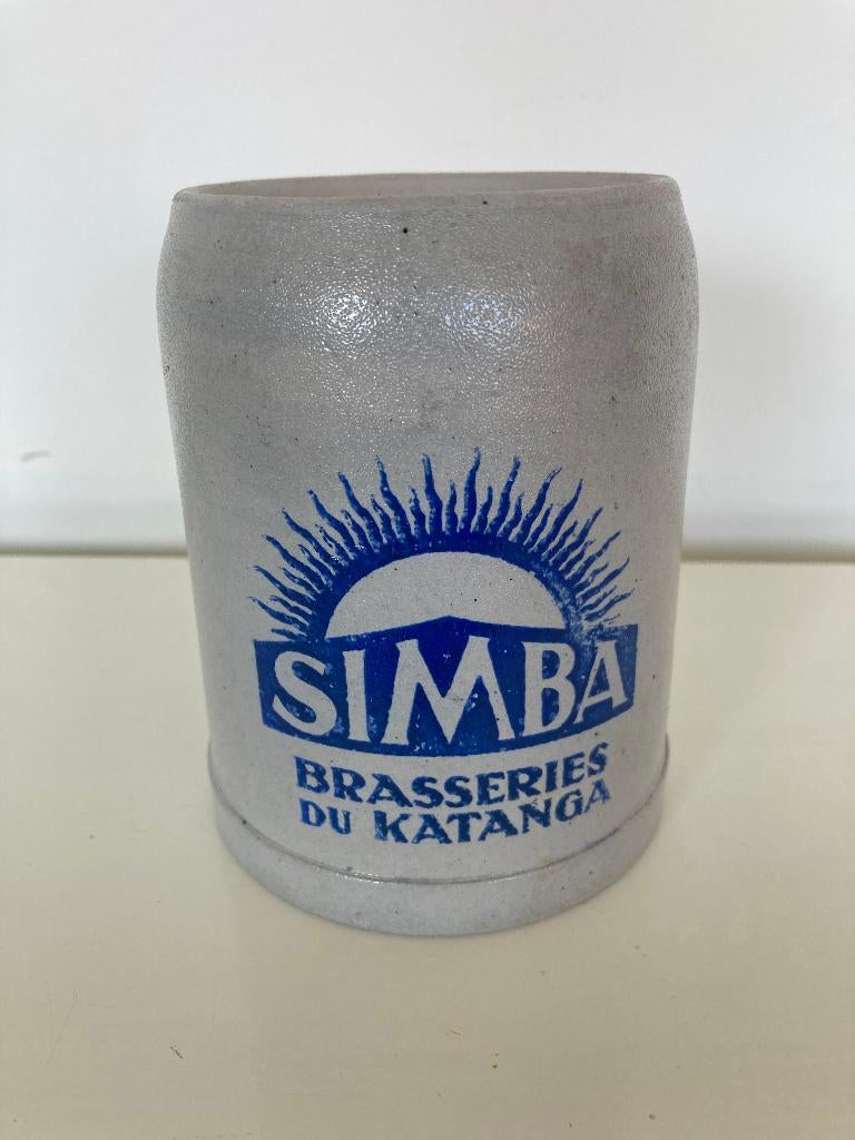 Bierpul Simba - Brasseries du Katanga, Verzamelen, Biermerken, Ophalen of Verzenden, Pul(len)