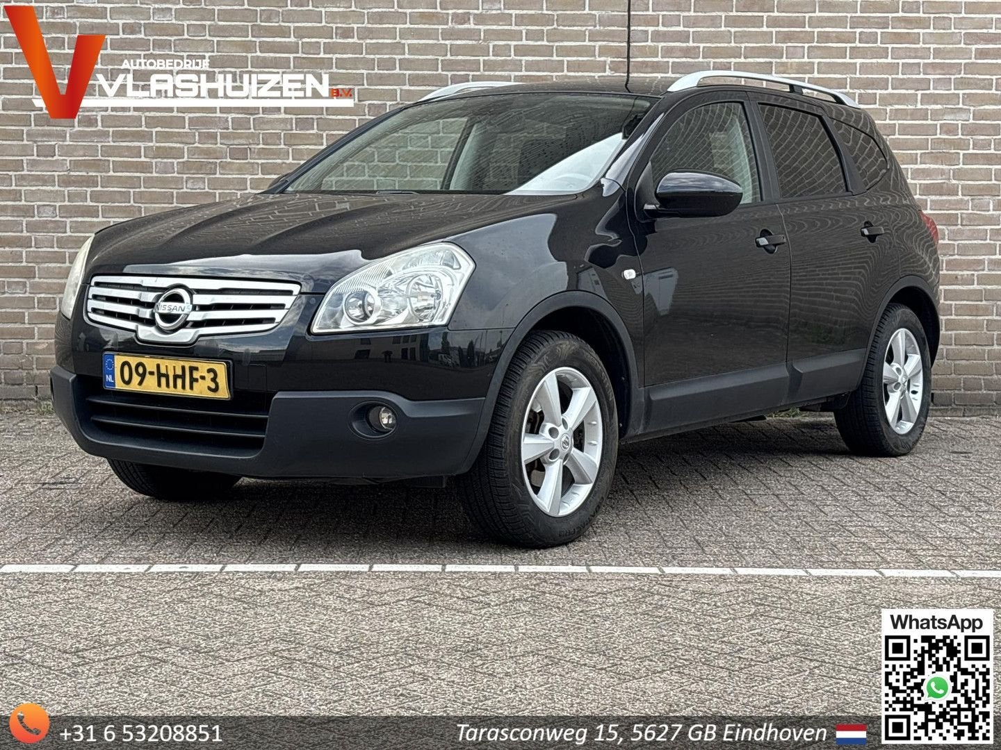Nissan Qashqai+2 2.0 Optima | 7P. | Pano | Climate | Cruise, Auto's, Nissan, 197 g/km, Zwart, Zwart, Bedrijf