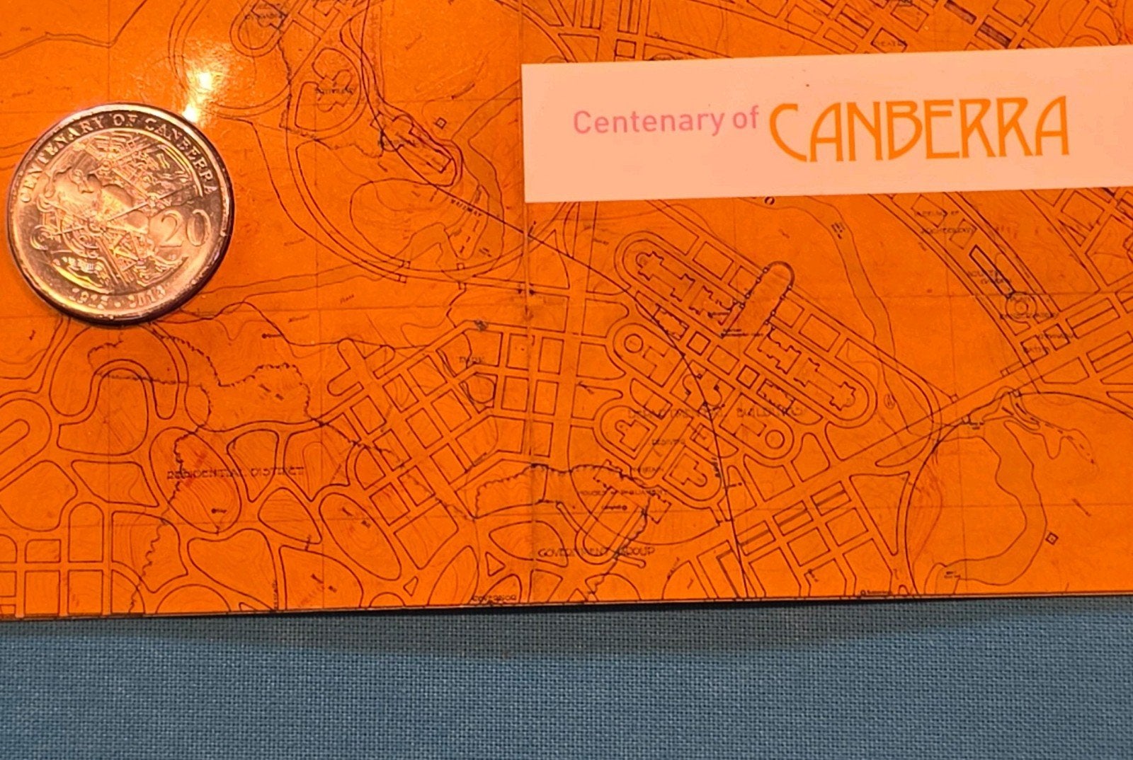 Australië 20 cent 2013  Honderdjarig bestaan ​​van Canberra, Enlèvement ou Envoi
