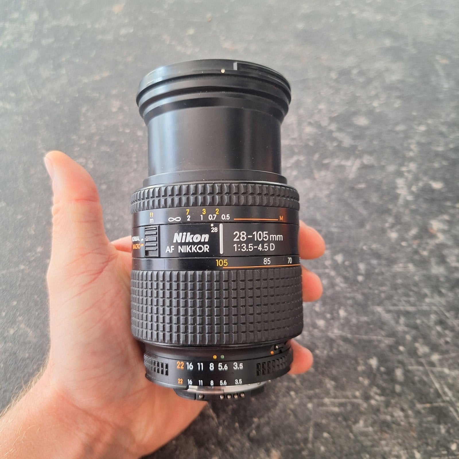 Nikon AF Nikkor 28-105mm f/3.5-4.5D Macro, Audio, Tv en Foto, Foto | Lenzen en Objectieven, Gebruikt, Nikon, Ophalen of Verzenden