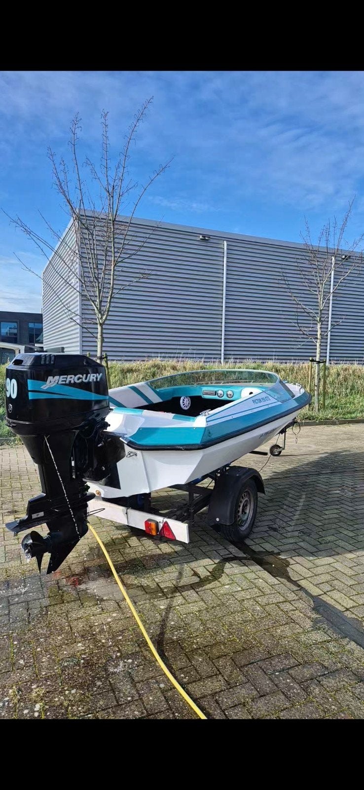 Mercury/ mariner 90 pk 2 takt buitenboordmotor te koop, Enlèvement, Moteur hors-bord
