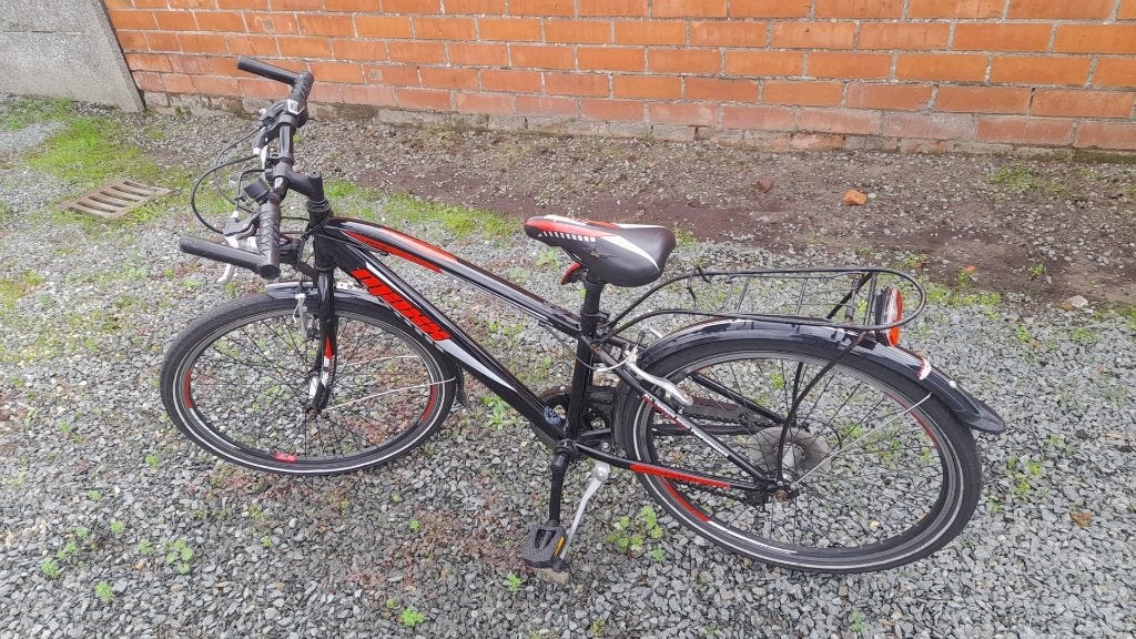 Jongensfiets 24 inch, Overige merken, Enlèvement, Utilisé, Frein sur jante