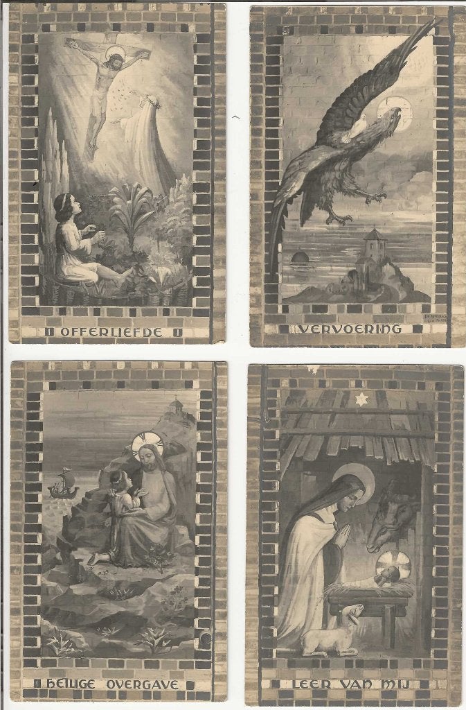 Katholieke postkaarten, Verzamelen, Ophalen of Verzenden, 1920 tot 1940, Ongelopen, Antwerpen