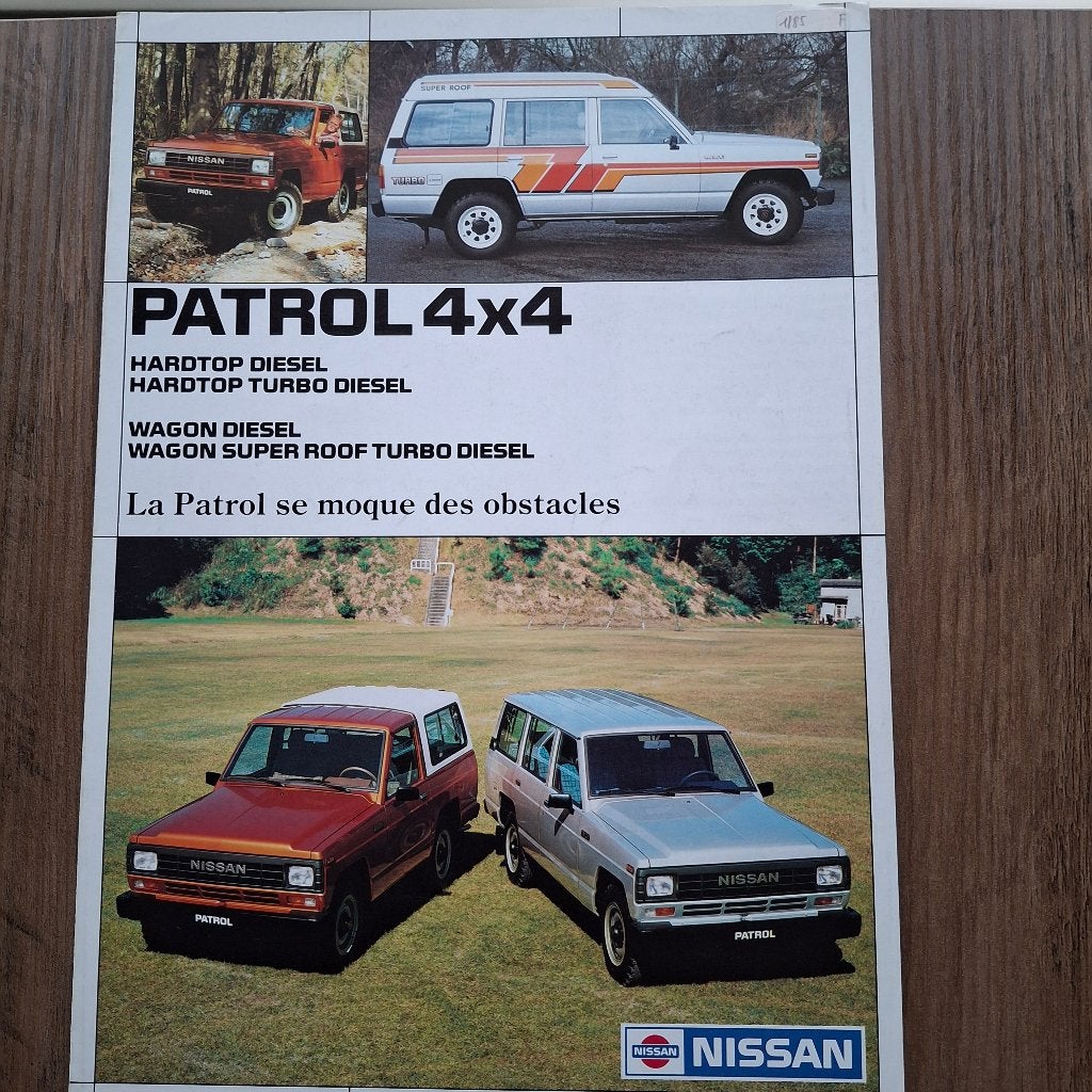 NISSAN  PATROL  4X4 '    85, Ophalen of Verzenden, Nieuw, Nissan