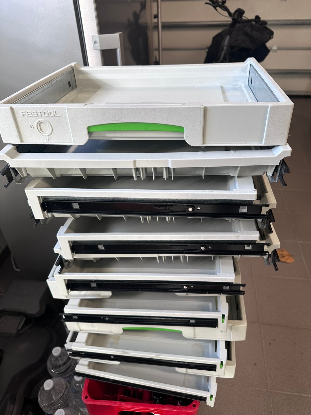 Festool ladesystemen, Doe-het-zelf en Bouw, Ophalen, Gebruikt