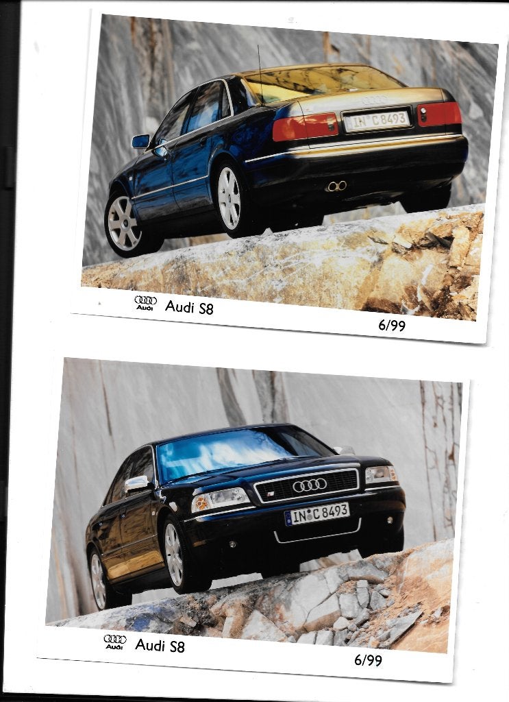 AUDI A8 / S8 persfoto's 1999, Ophalen of Verzenden, Zo goed als nieuw, Audi