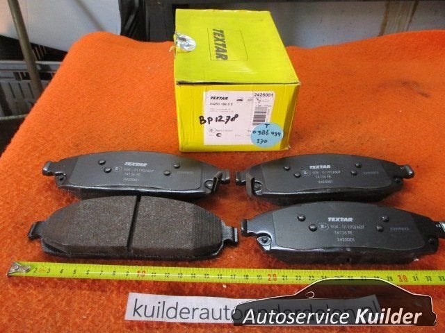 Remblokken voorzijde Jeep Commander Grand Cherokee III BP127, -, -, Neuf, Jeep