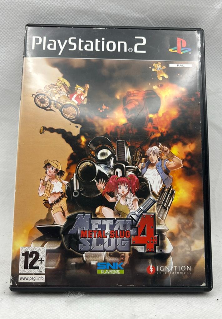Metal Slug 4 PlayStation 2 SNK, Games en Spelcomputers, Ophalen of Verzenden, Zo goed als nieuw