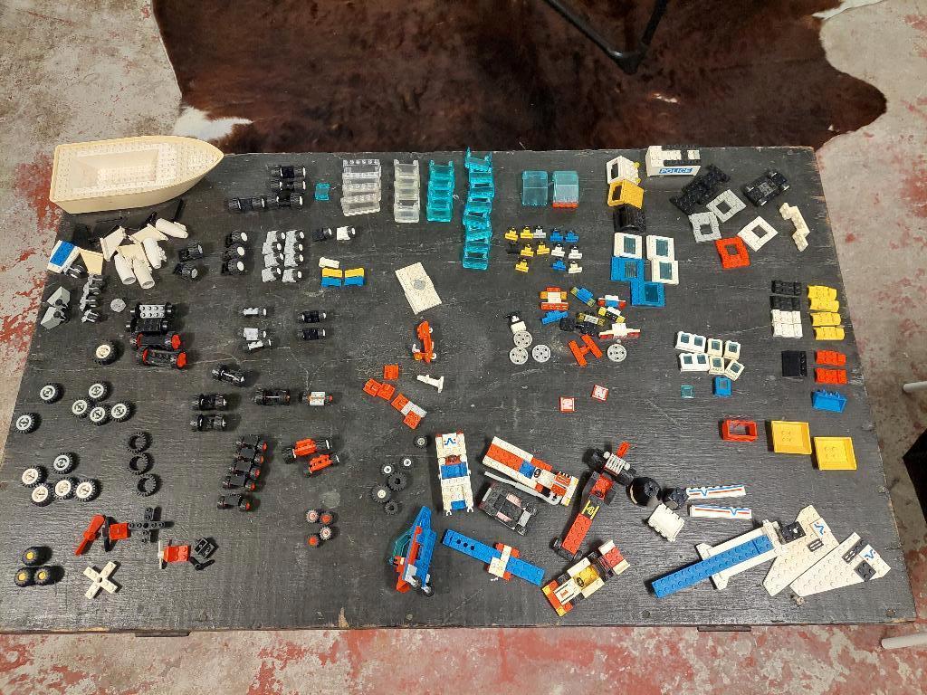 Lego losse onderdelen voor wagens/vliegtuigen/boten, Ophalen of Verzenden, Gebruikt, Losse stenen, Lego