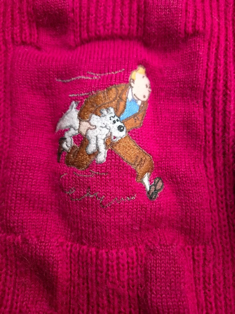 Vintage Donaldson Tintin Sweater, Verzamelen, Ophalen, Kuifje, Gebruikt, Kleding