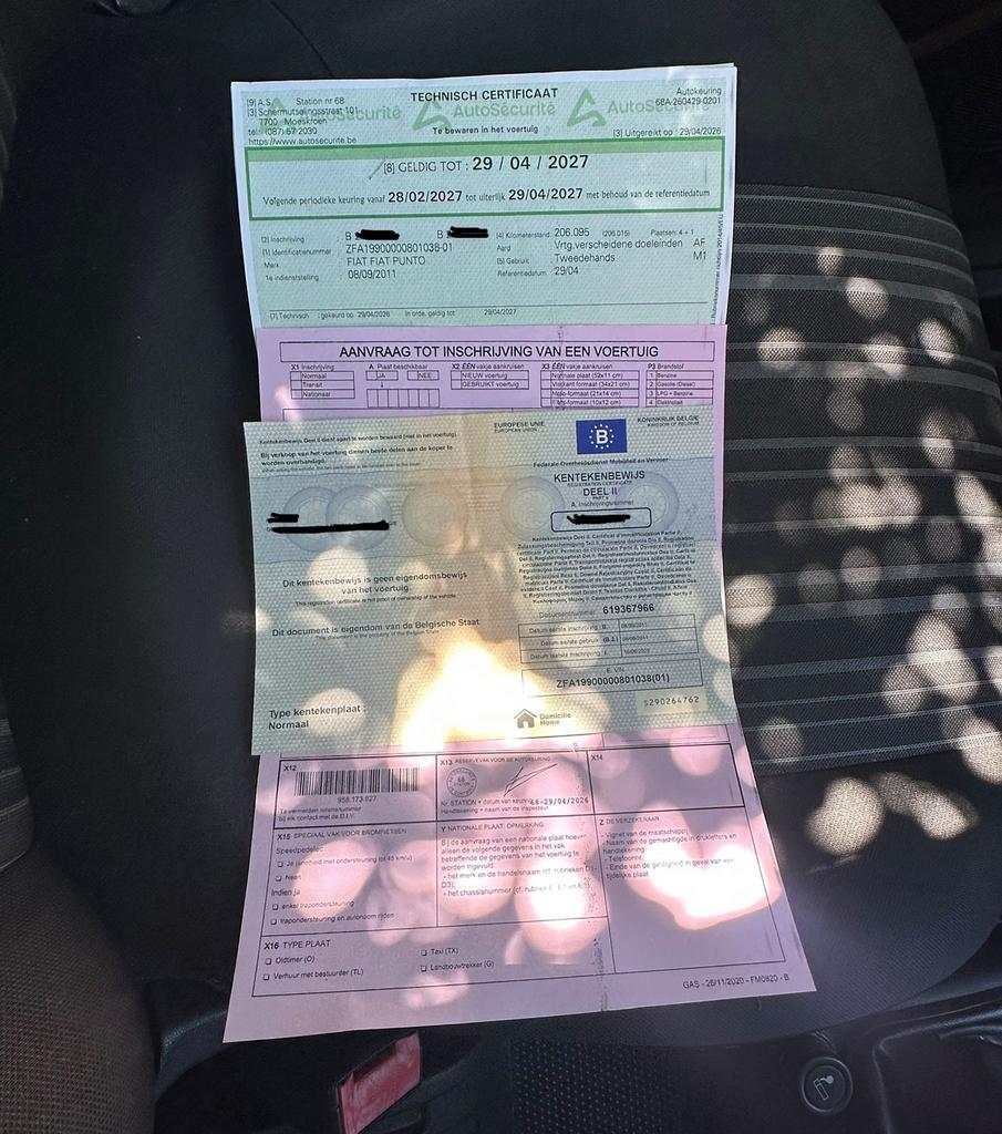 Fiat grande punto evo 1.3 multijet: klaar voor registratie, Auto's, Zwart, Grande Punto, Zwart, Leder