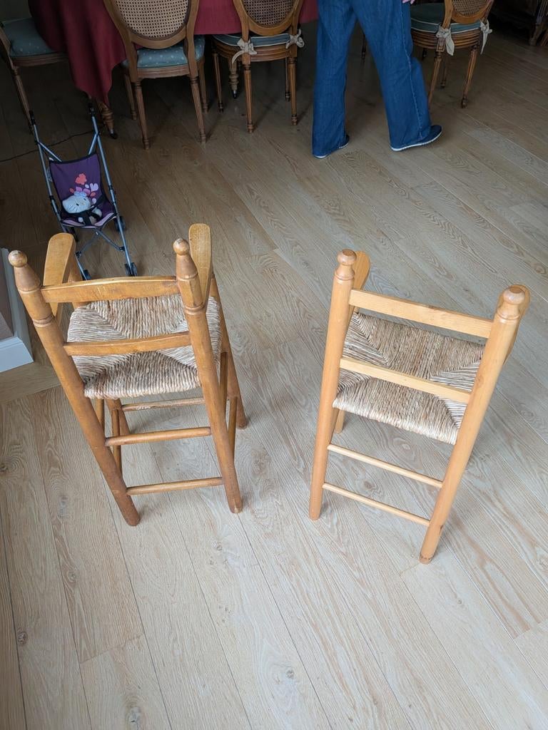 Chaise haute bois, Enlèvement