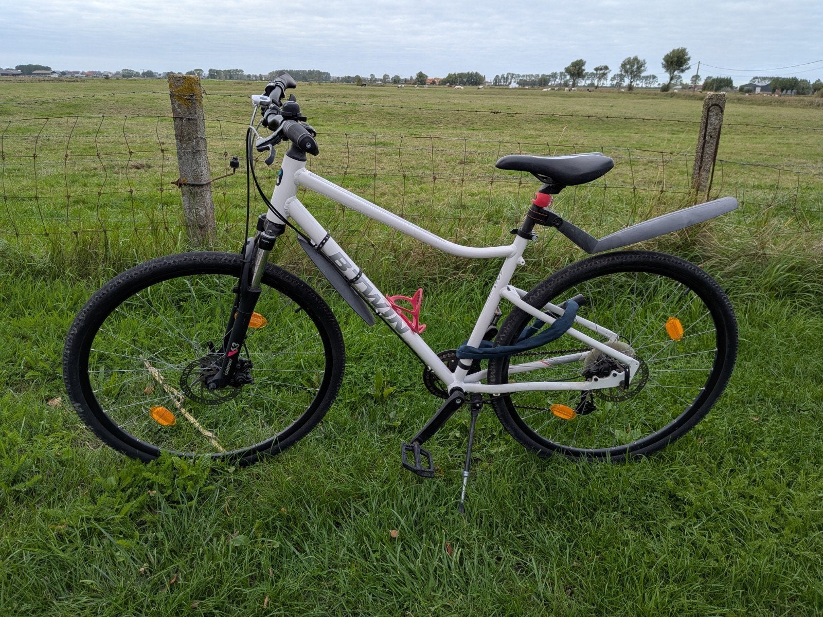 Btwin hybride fiets, Enlèvement, Utilisé, Frein à disque, Autres marques