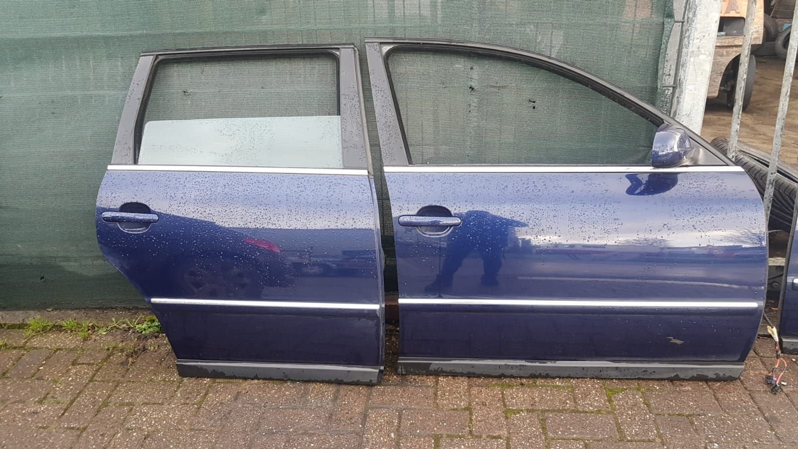VW PASSAT STATION PORTIEREN RV +RA BJ 2005, Auto-onderdelen, Carrosserie, Deur, Gebruikt, Ophalen of Verzenden