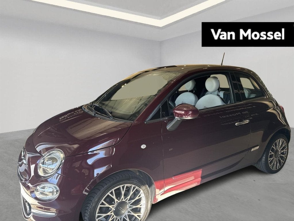 Fiat 500 1.0 Hybrid 70, Autos, Fiat, Rouge, 980 kg, https://public.car-pass.be/vhr/9bdaeab9-a9e1-4e68-98ec-b17557ad6b4d, Entreprise