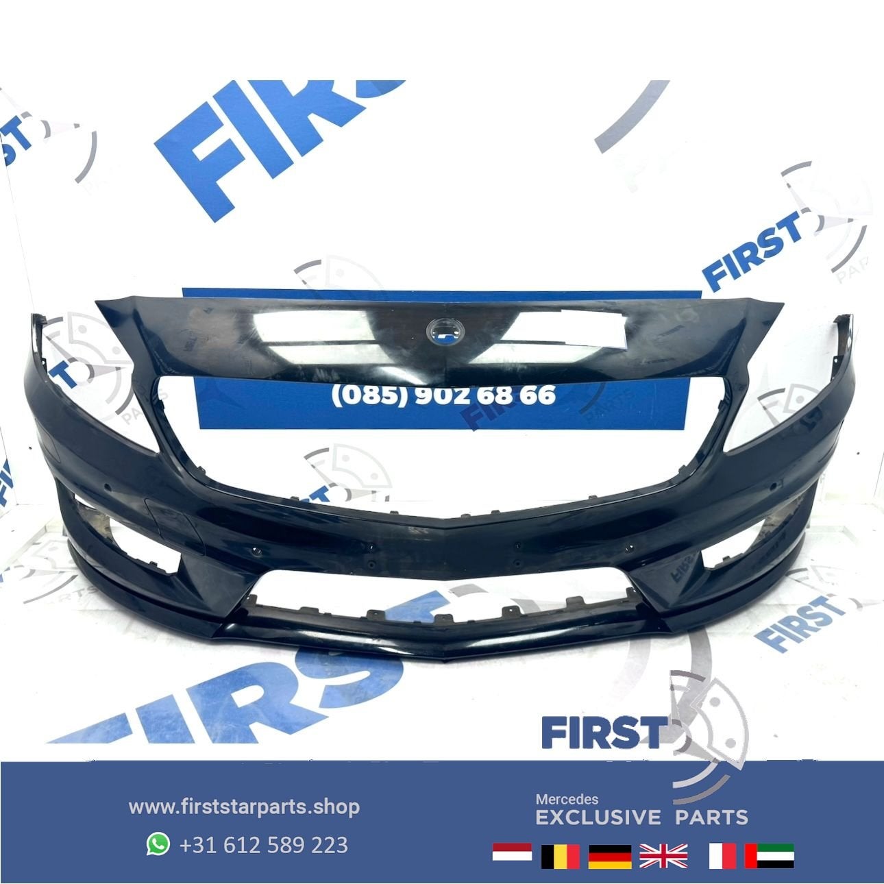 A45 BUMPER W176 AMG VOORBUMPER ZWART WIT GRIJS BLAUW ORIGINE
