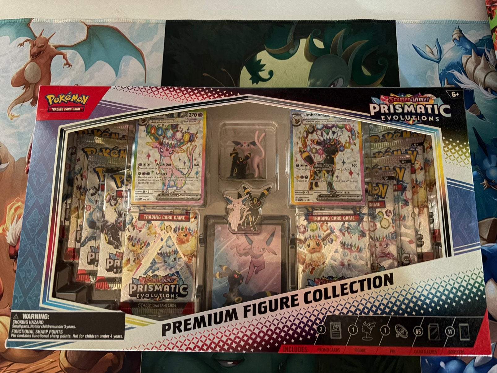 Pokemon prismatic evolutions premium figure collection, Enlèvement ou Envoi, Comme neuf