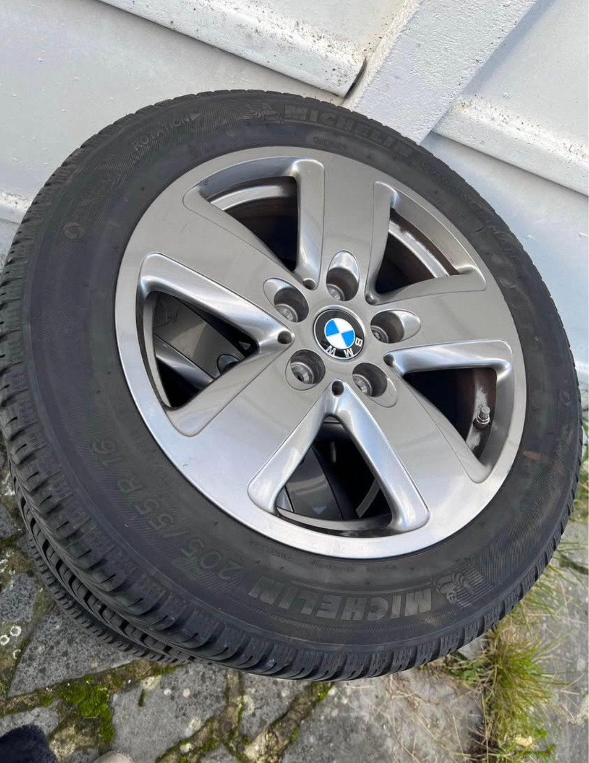 Banden en velgen voor BMW 1-serie, Ophalen, 16 inch, Nieuw, 205 mm