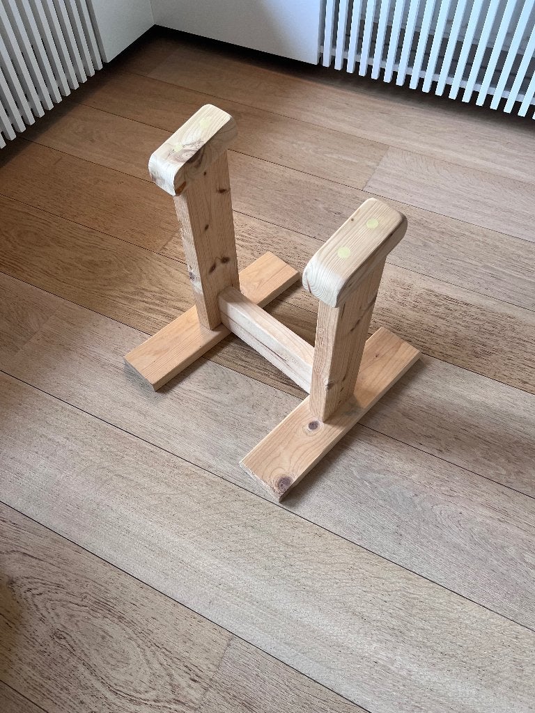 Support Acro, Enlèvement, Comme neuf, Beige, Matériel