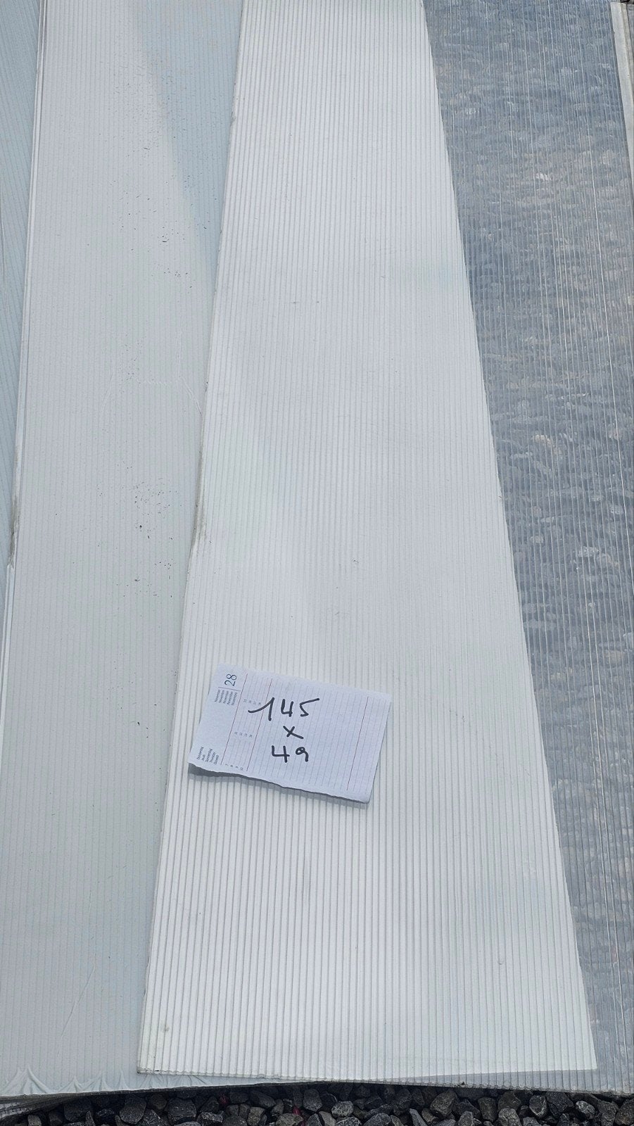 4 polycarbonaatplaten van 3 mm, Doe-het-zelf en Bouw, Platen en Panelen, Ophalen, Nieuw, Overige materialen, Minder dan 20 mm