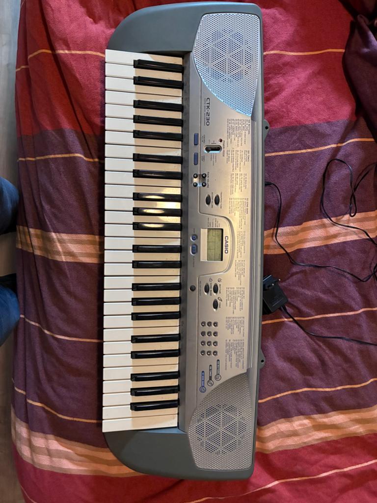 Piano ctk230 casio, Autres couleurs, Digital, Enlèvement, Utilisé