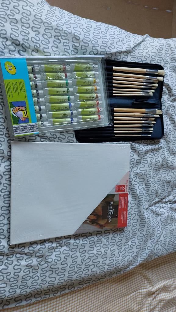 Schilderssetje. Nieuw. Afhalen zemst., Ophalen, Nieuw, Overige typen