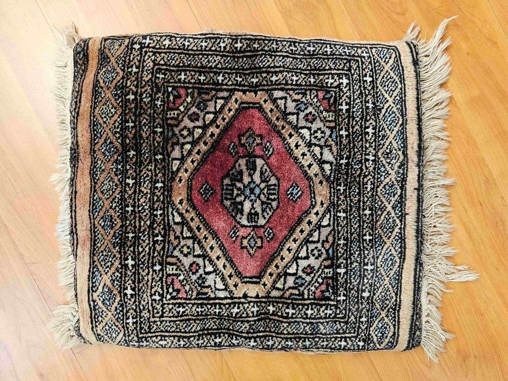 Coussin de tapis oriental 45/49 cm, Envoi, Utilisé