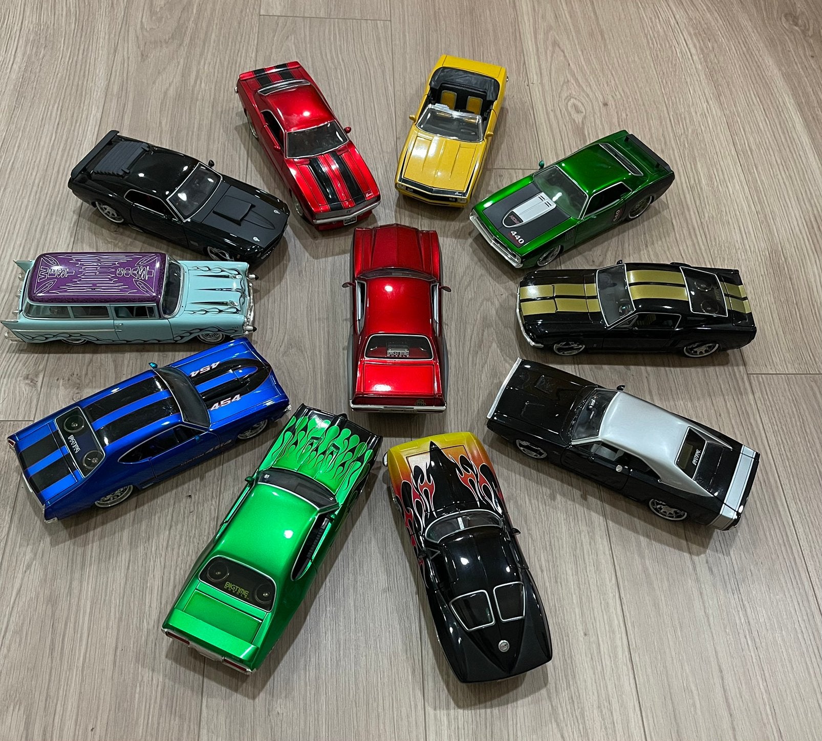 Lot big time muscle cars, Ophalen of Verzenden, Gebruikt, Auto, Overige merken
