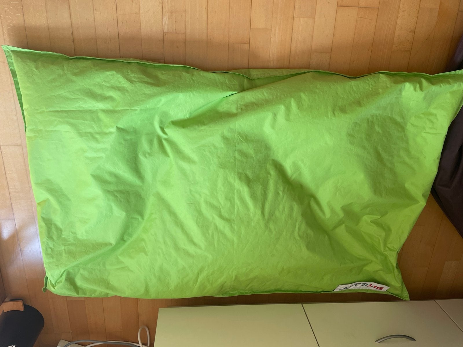 Pouf Sit&Joy, Enlèvement, Utilisé, Vert, Pouf