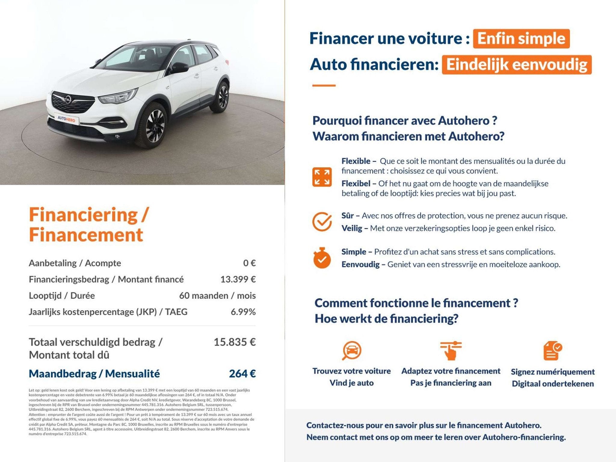 Opel Grandland X 1.5 CDTI INNOVATION (automatique), Autos, Achat, Euro 6, 5 portes, 96 kW