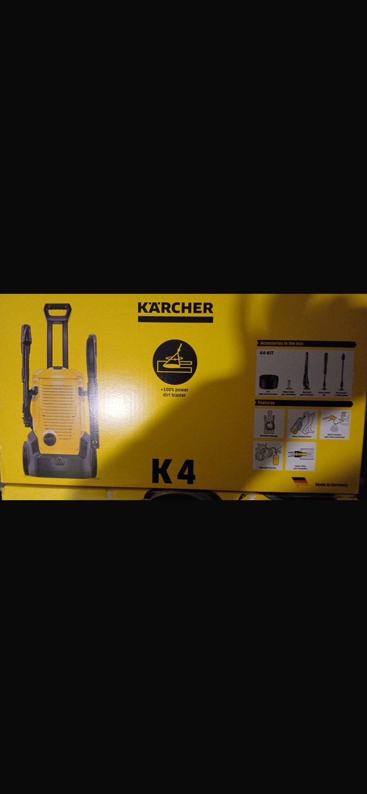 Kärcher K4 Classic hogedrukreiniger 1800W nieuw, Ophalen, Nieuw
