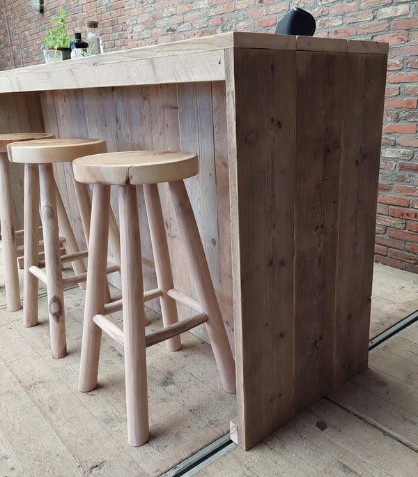 Toog bar steigerhout, Huis en Inrichting, Barren, Ophalen
