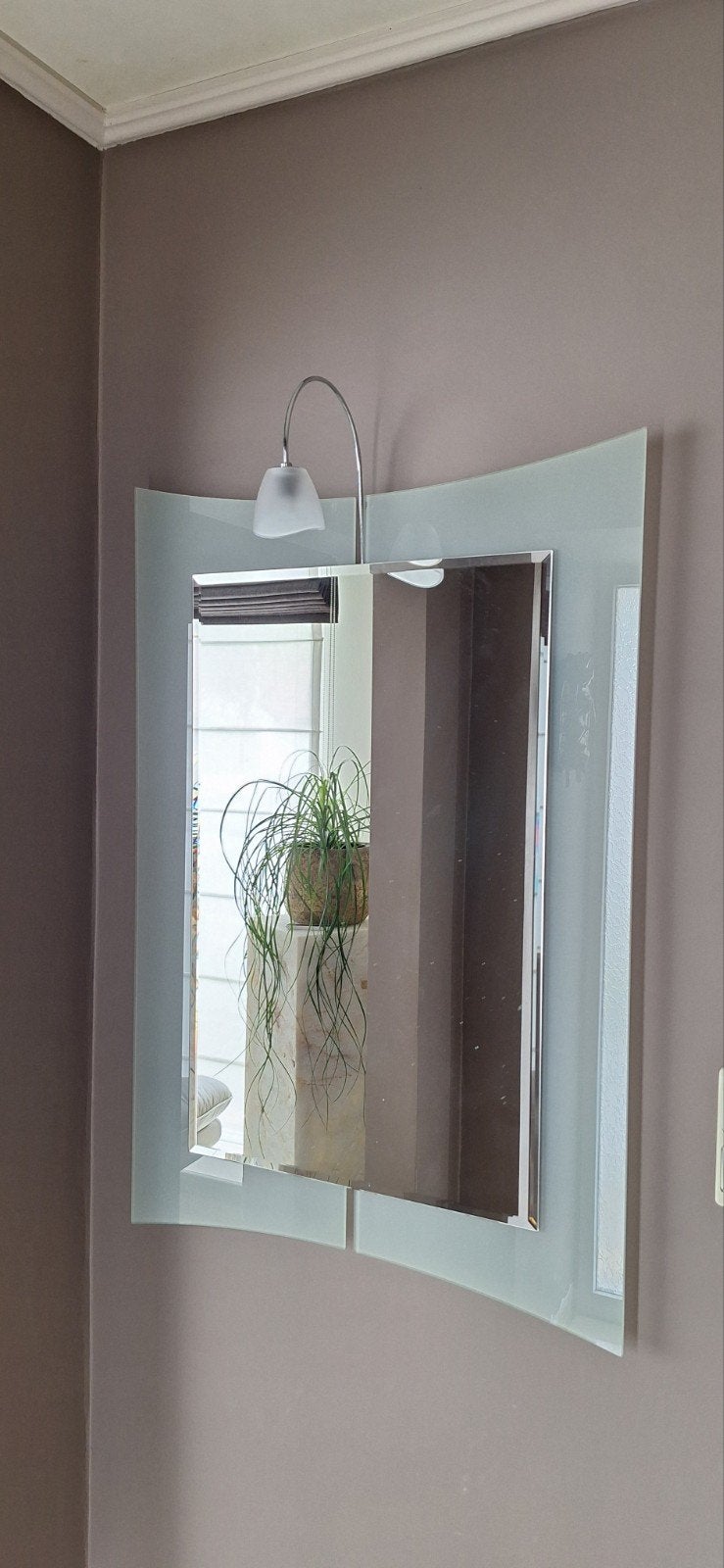 spiegel met verlichting., Ophalen