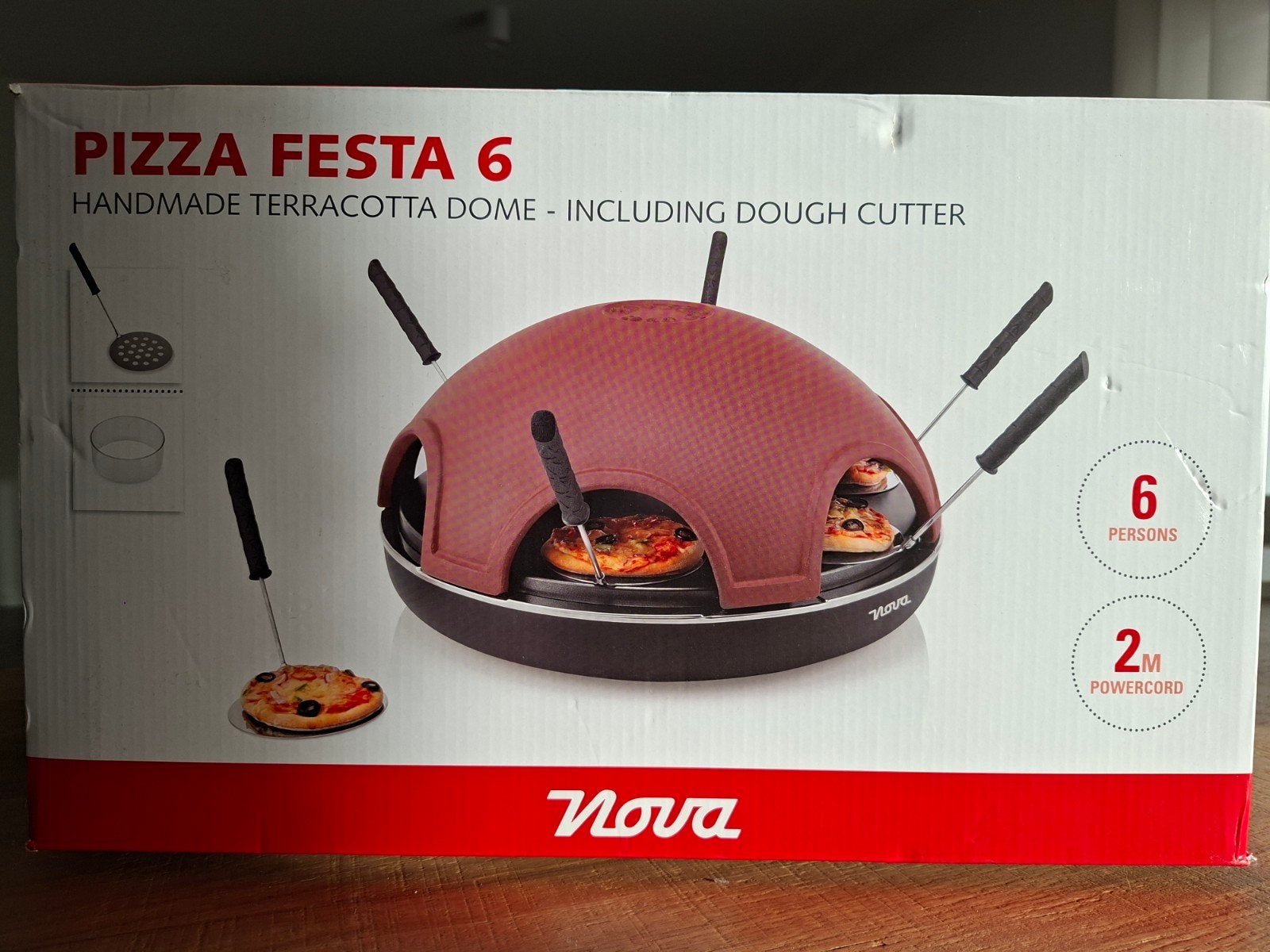 Pizza oven, Ophalen, Nieuw, 4 t/m 7 personen