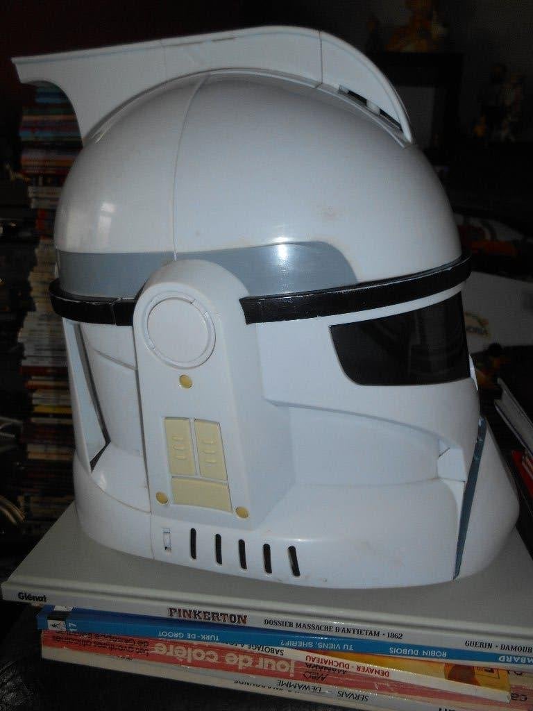 Star wars casque sonore +-30cm Clone Trooper, Enlèvement ou Envoi
