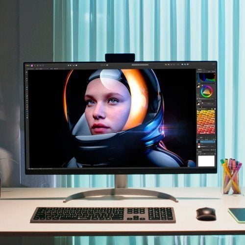 LG UltraFine 31,5" UHD 4K Nano IPS Black, Computers en Software, Monitoren, Gebruikt, 60 Hz of minder, DisplayPort, HDMI, USB-C