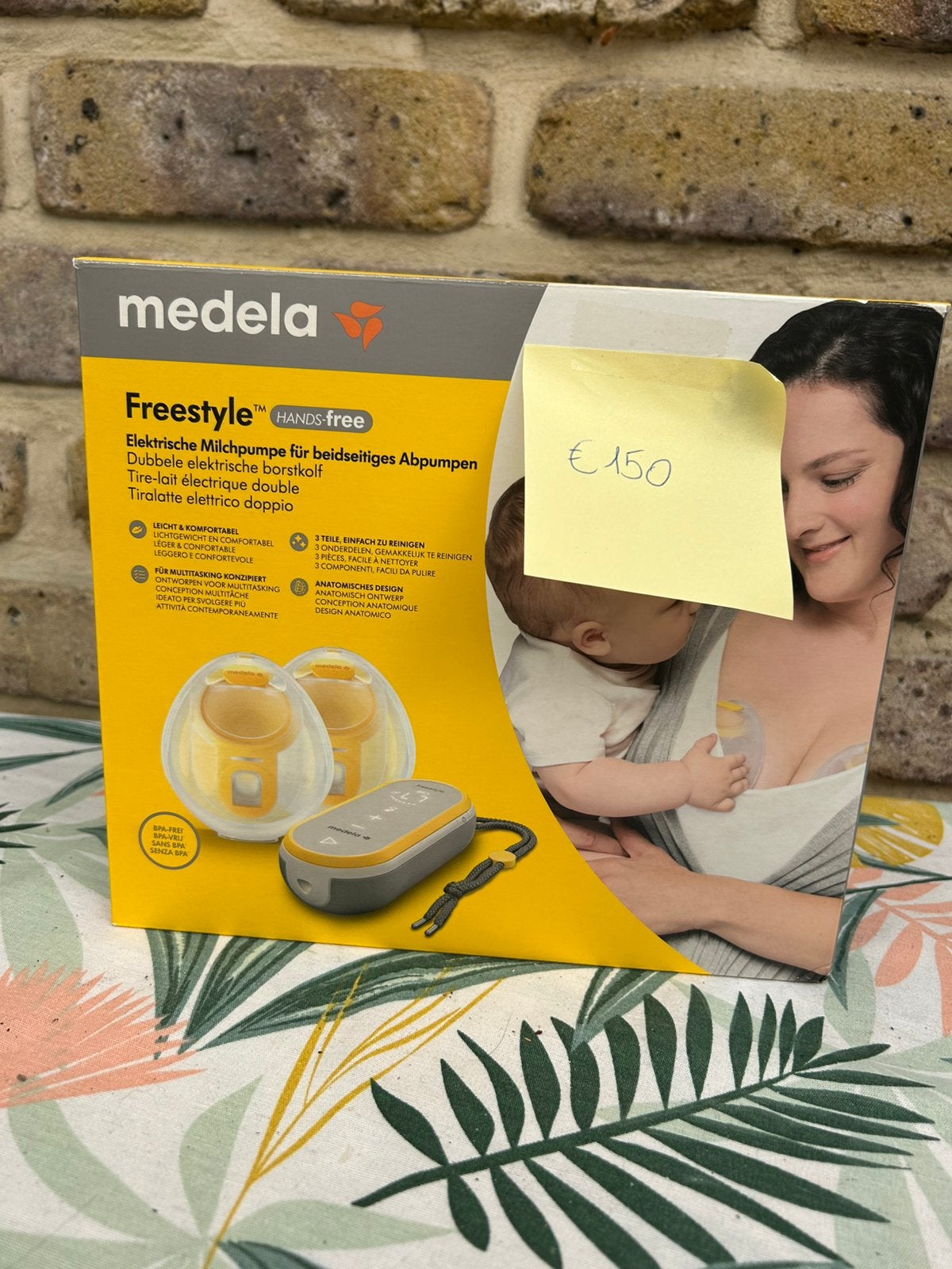 Medela freestyle handsfree borstkolven, Kinderen en Baby's, Ophalen, Medela, Borstkolf, Zo goed als nieuw