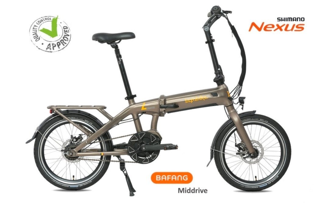 Vélo électrique pliant Bizobike , moteur central Bafang, Fietsen en Brommers, Ophalen, Versnellingen
