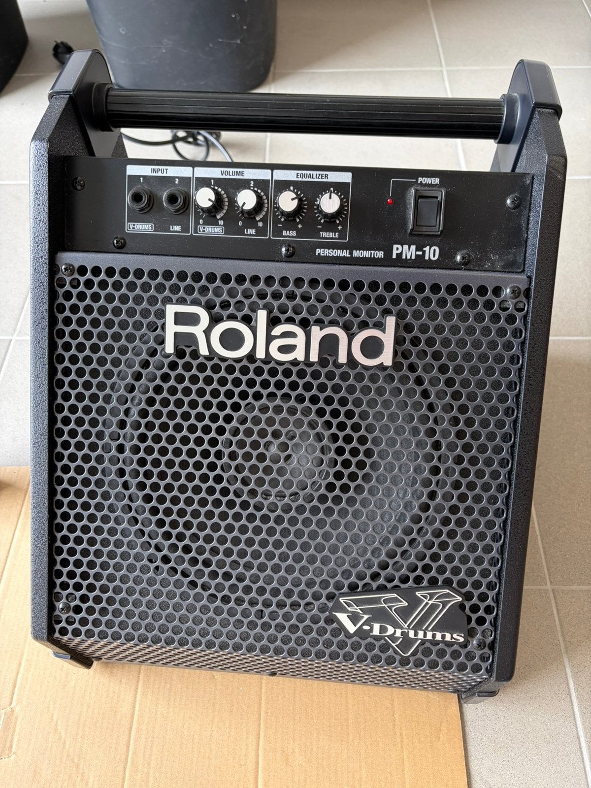 Roland PM10 versterker, Ophalen, Zo goed als nieuw
