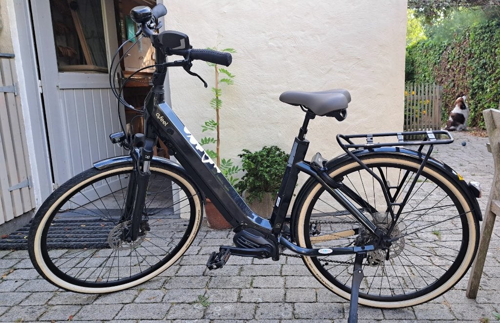 E-bike Damesfiets "O2Feel", Gebruikt, 47 tot 51 cm, 50 km per accu of meer, Ophalen