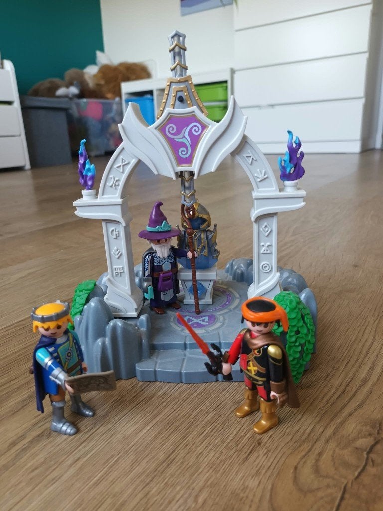 playmobil : tempel der tijden 70223, Kinderen en Baby's, Ophalen, Complete set, Historisch, Zo goed als nieuw