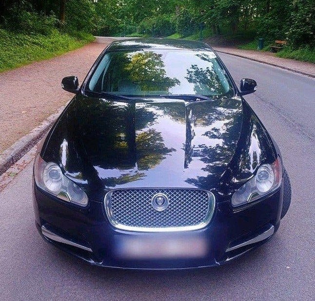Belle Jaguar XF 2.7 V6, AVEC contrôle technique, papier rose, Autos, Cuir, Achat, Entretenue par le concessionnaire, Noir