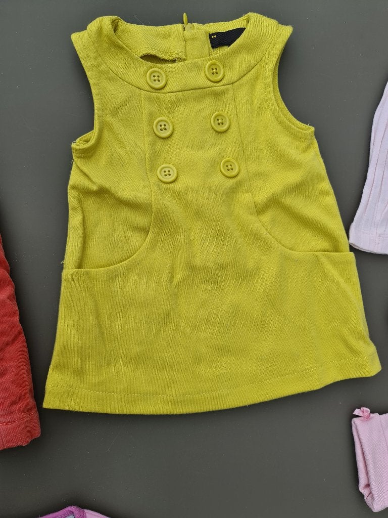 geel kleedje, jurkje JBC 62, Enfants & Bébés, Vêtements de bébé | Taille 62, Enlèvement, Comme neuf