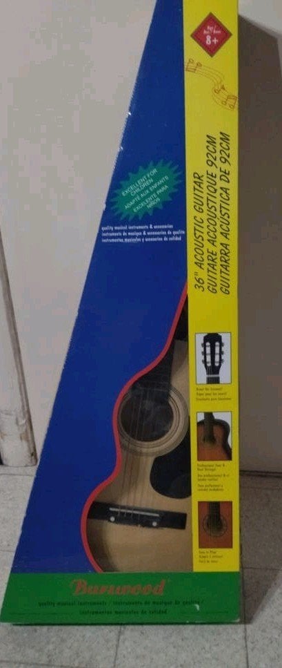 Decoratie houten gitaar kan opgespeeld worden .!!!, Ophalen, Zo goed als nieuw